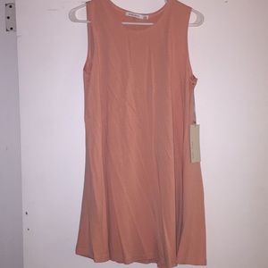 REVOLVE Melon colored sun dress from revolve. NWT